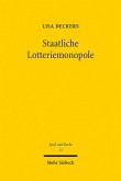 Staatliche Lotteriemonopole (eBook, PDF)