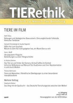 TIERethik (15. Jahrgang 2023/1) - Edition, Altex