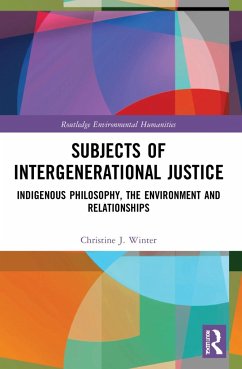 Subjects of Intergenerational Justice - Winter, Christine J.