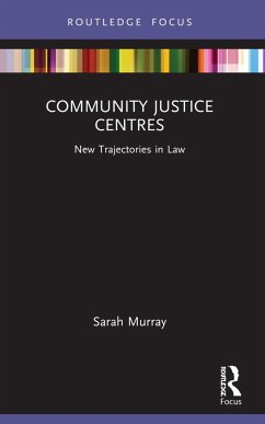 Community Justice Centres - Murray, Sarah (University of Western Australia, Australia.)