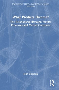 What Predicts Divorce? - Gottman, John