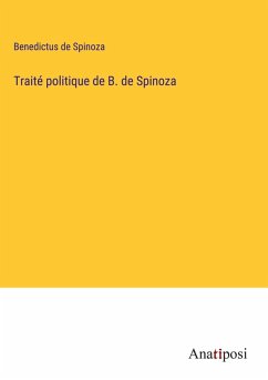 Cover Traité politique de B. de Spinoza