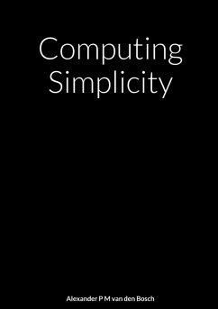 Computing Simplicity - Bosch, Alexander P M van den