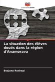 La situation des élèves doués dans la région d'Anamorava