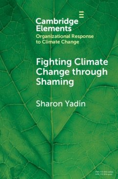 Fighting Climate Change Through Shaming - Yadin, Sharon (Yezreel Valley College School of Public Administratio