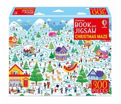 Usborne Book and Jigsaw Christmas Maze - Nolan, Kate; Smith, Sam