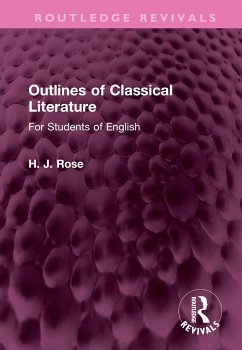 Cover Outlines of Classical Literature