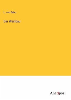 Cover Der Weinbau