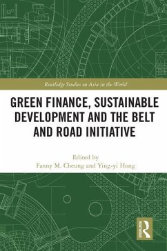 Green Finance, Sustainable Development and the Belt and Road Initiative