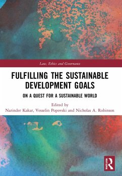 Fulfilling the Sustainable Development Goals