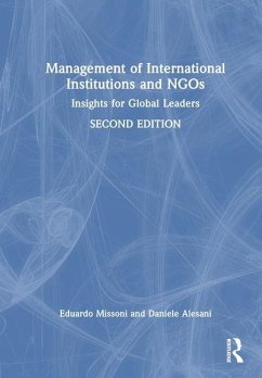 Management of International Institutions and NGOs - Missoni, Eduardo; Alesani, Daniele