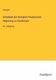 Amtsblatt der Königlich Preußischen Regierung zu Gumbinnen