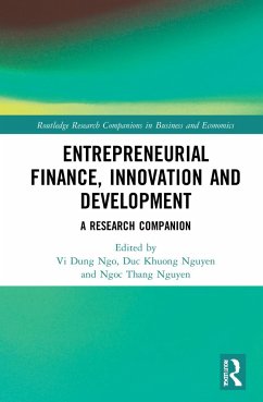 Entrepreneurial Finance, Innovation and Development