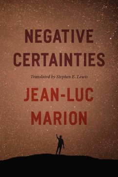 Negative Certainties - Marion, Jean-Luc
