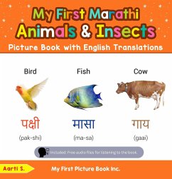 My First Marathi Animals & Insects Picture Book with English Translations (Teach & Learn Basic Marathi words for Children, #2) (eBook, ePUB) - S., Aarti