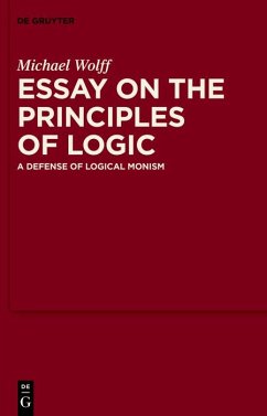 Essay on the Principles of Logic (eBook, ePUB) - Wolff, Michael