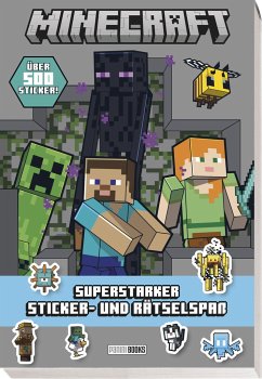 Minecraft: Superstarker Sticker- und Rätselspaß - Panini