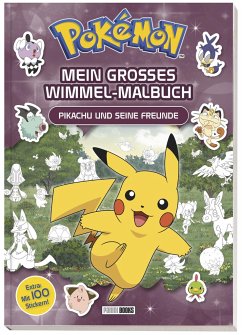 Pokémon: Mein großes Wimmel-Malbuch - Pikachu und seine Freunde - Pokémon