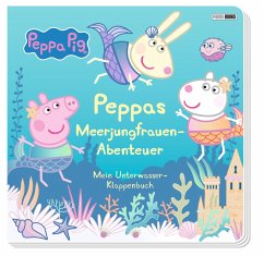 Peppa Pig: Peppas Meerjungfrauen-Abenteuer - Mein Unterwasser-Klappenbuch - Panini