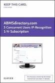 Abmsdirectory.com 5 Concurrent Users - IP Recognition 1-Yr Sub