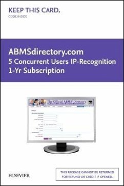 Abmsdirectory.com 5 Concurrent Users - IP Recognition 1-Yr Sub - Elsevier Inc; Abms