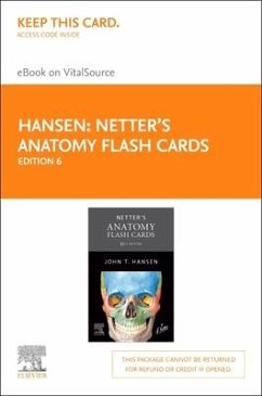 Netter's Anatomy Flash Cards - Elsevier E-Book on Vitalsource (Retail Access Card) - Hansen, John T.