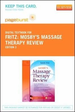 Mosby's Massage Therapy Review - Elsevier eBook on Vitalsource (Retail Access Card) - Fritz, Sandy