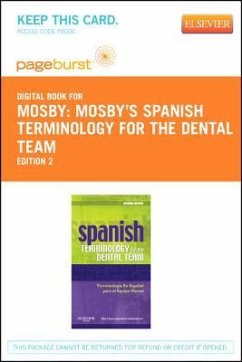 Spanish Terminology for the Dental Team - Elsevier eBook on Vitalsource (Retail Access Card) - Mosby