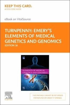 Emery's Elements of Medical Genetics and Genomics Elsevier E-Book on Vitalsource (Retail Access Card) - Turnpenny, Peter D.; Ellard, Sian; Cleaver, Ruth