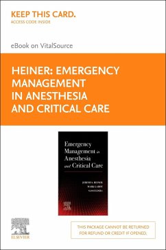 Emergency Management in Anesthesia and Critical Care - Elsevier E-Book on Vitalsource (Retail Access Card) - Elisha, Sassoon Michael; Heiner, Jeremy S.; Gabot, Mark