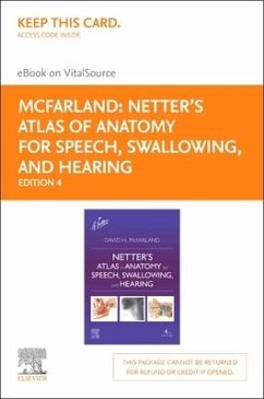 Netter's Atlas of Anatomy for Speech, Swallowing, and Hearing - Elsevier E-Book on Vitalsource (Retail Access Card) - McFarland, David H.