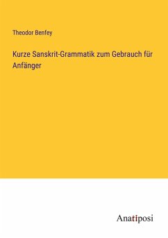 Cover Kurze Sanskrit-Grammatik zum Gebrauch für Anfänger
