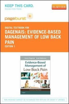 Evidence-Based Management of Low Back Pain - Elsevier eBook on Vitalsource (Retail Access Card) - Dagenais, Simon; Haldeman, Scott