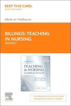 Teaching in Nursing - Elsevier eBook on Vitalsource (Retail Access Card): A Guide for Faculty - Billings, Diane M.; Halstead, Judith A.