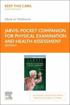 Pocket Companion for Physical Examination & Health Assessment - Elsevier eBook on Vitalsource (Retail Access Card) - Jarvis, Carolyn; Eckhardt, Ann L.