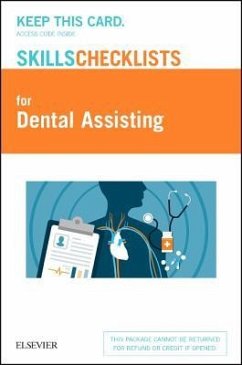 Elsevier's Skills Checklists for Dental Assisting (Access Card) - Elsevier Inc