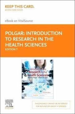 Introduction to Research in the Health Sciences - Elsevier eBook on Vitalsource (Retail Access Card) - Thomas, Shane A.; Polgar, Stephen