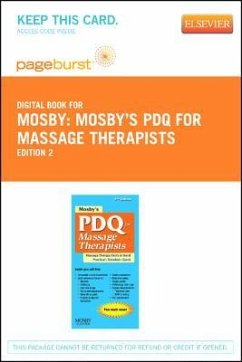 Mosby's PDQ for Massage Therapists - Elsevier eBook on Vitalsource (Retail Access Card) - Mosby