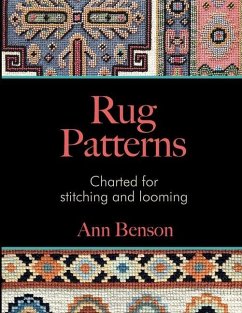 Rug Patterns Charted for Stitching and Looming - Benson, Ann