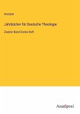 Jahrbücher für Deutsche Theologie