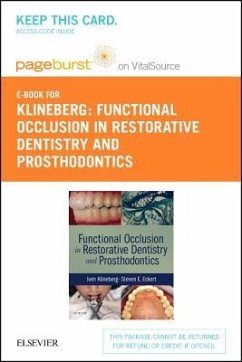 Functional Occlusion in Restorative Dentistry and Prosthodontics - Elsevier eBook on Vitalsource (Retail Access Card) - Klineberg, Iven; Eckert, Steven