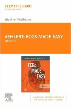 Ecgs Made Easy - Elsevier eBook on Vitalsource (Retail Access Card) - Aehlert, Barbara J.