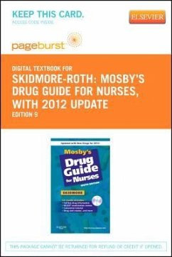 Mosby's Drug Guide for Nurses, with 2012 Update - Elsevier eBook on Vitalsource (Retail Access Card) - Skidmore-Roth, Linda
