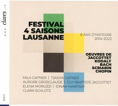 Festival 4 Seasons Lausanne 2014-2022 - Gafner/Grosclaude/Jaccottet/Moruzzi/Schlotz/+