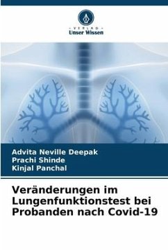 Veränderungen im Lungenfunktionstest bei Probanden nach Covid-19 - Neville Deepak, Advita;Shinde, Prachi;Panchal, Kinjal