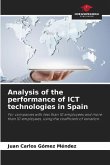 Analysis of the performance of ICT technologies in Spain