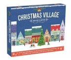 Christmas Village Advent Craft Kit: With 25 Beautifully Illustrated Buildings - Christmas Craft