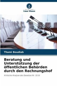 Beratung und Unterstützung der öffentlichen Behörden durch den Rechnungshof - Boudiab, Thami