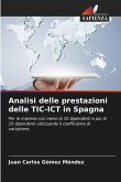 Analisi delle prestazioni delle TIC-ICT in Spagna