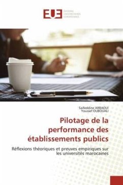 Pilotage de la performance des établissements publics - ARBAOUI, Saifeddine;Oubouali, Youssef